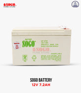 SOGO Rechargeable Dry Battery 12V 7.2AH