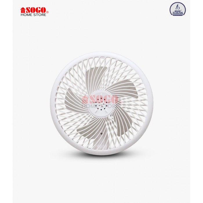 Sogo Rechargeable Mini USB Portable Fan (JPN-523) PINK